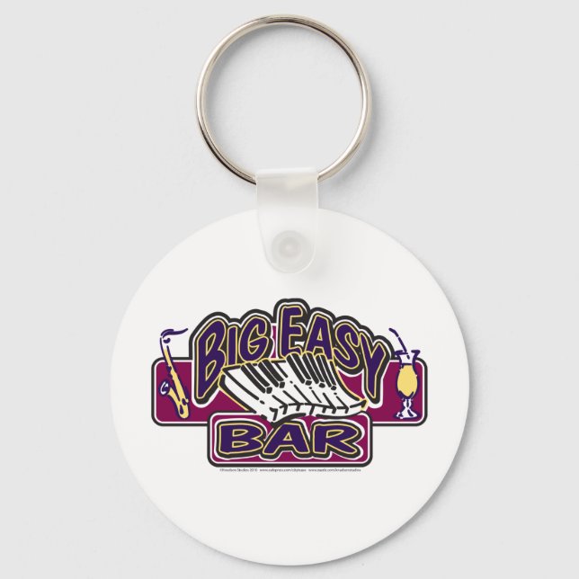 Big-Easy-Simple-[Converted] Key Ring (Front)