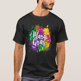 Big Easy Vibes Mardi Gras Fat Tuesday New Orleans  T-Shirt