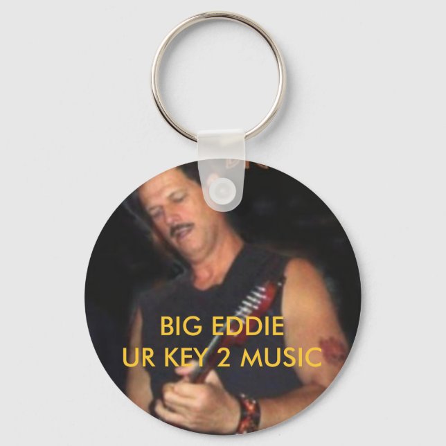 BIG EDDIE UR KEY 2 MUSIC KEY RING (Front)