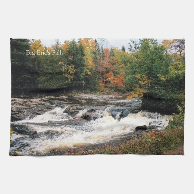 Big Eric's Falls kitchen towel (Horizontal)
