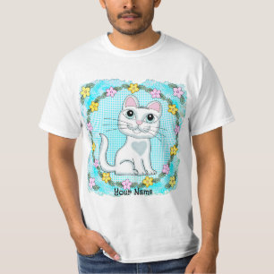 Big Eye Kitten Cat T-Shirt
