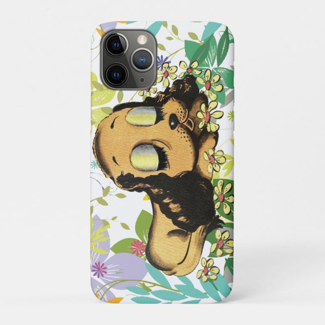 big eye sleeping Puppy Dog Cartoon Animal Art     Case-Mate iPhone Case (Back)