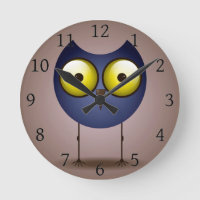Big Eyed Blue Owl