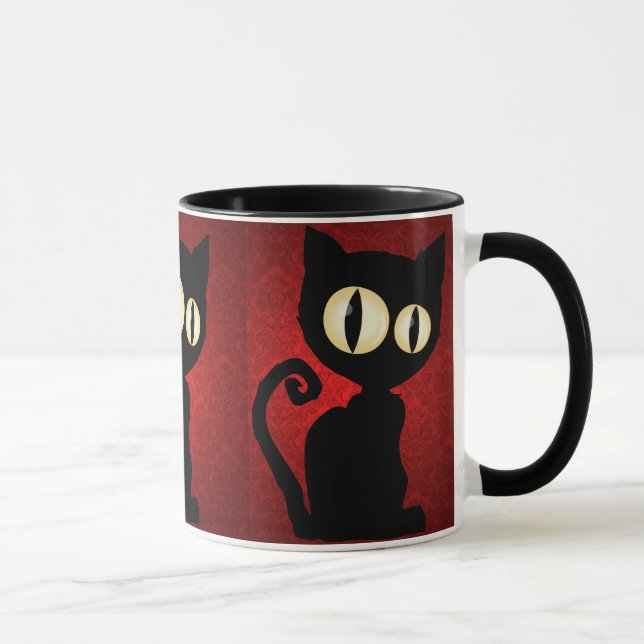 'Big-Eyed Inkblot' Mug (Right)