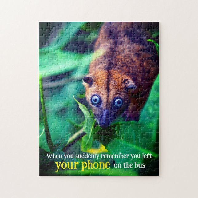 Big Eyed Possum Jigsaw Puzzle (Vertical)