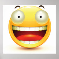 Big Eyes Face Poster