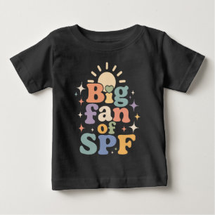 Big Fan of SPF Summer Sun Protection Baby T-Shirt