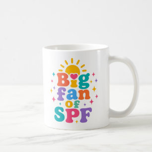Big Fan of SPF Summer Sun Protection Coffee Mug