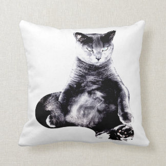Big Fat Cat Throw Cushion