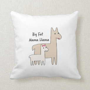 Big Fat Mama Llama Cushion