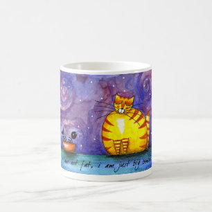 Big Fat Yellow Cat - Mug