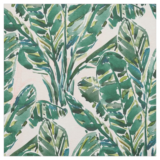 BIG FEELINGS Banana Leaf Tropical Fabric (Swatch)