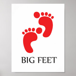 Big Feet Poster