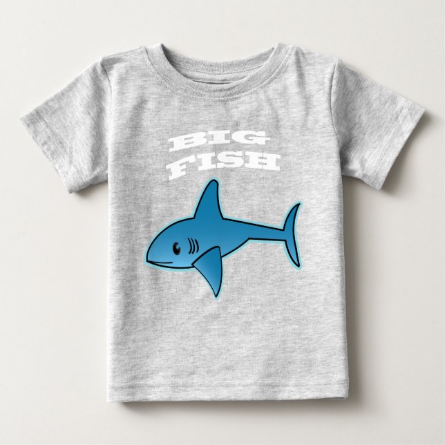 Big Fish - Baby Fine Jersey T-Shirt (Front)
