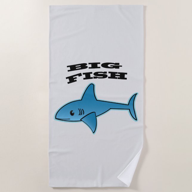 Big Fish - Beach Towel (Front)