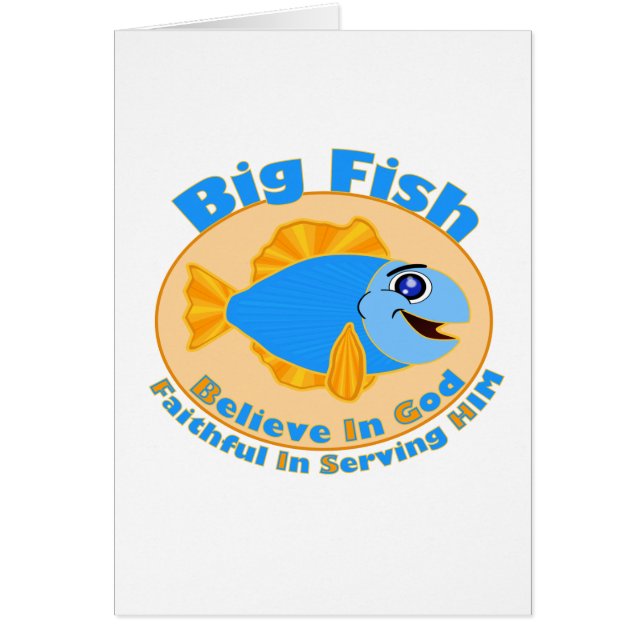 Big Fish Believe in God (Front)