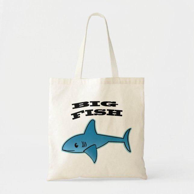 Big Fish - Budget Tote Bag (Front)