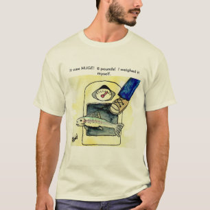 Big Fish Fib Funny T-Shirt