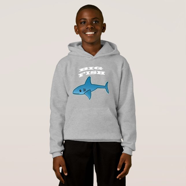Big Fish - Kids' Pullover Hoodie (Front Full)