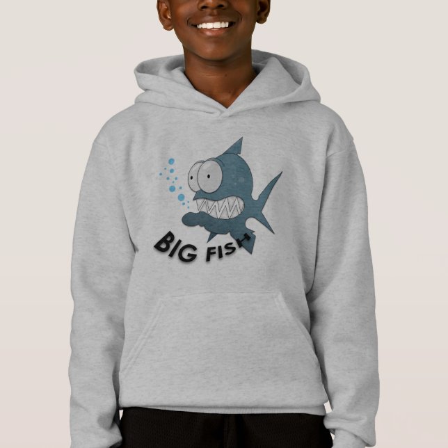 Big Fish - Kids' Pullover Hoodie (Front)