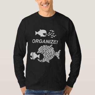 Big Fish Little Fish Pro Union Graphic Organise T-Shirt