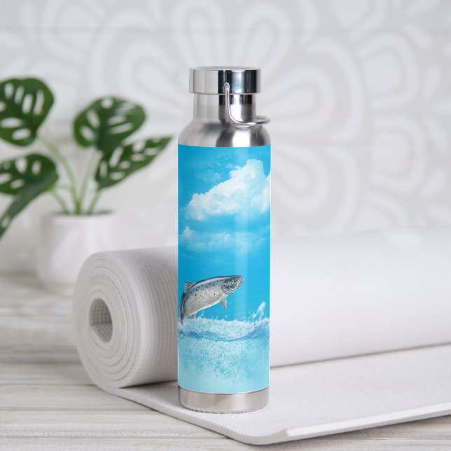 Big Fish Out of Water Water Bottle (Yoga)