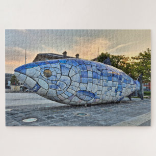 Big Fish sculpture, Belfast, Northern Ireland Jigsaw Puzzle