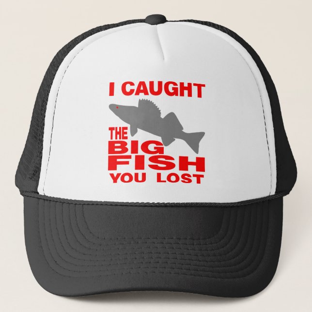 BIG FISH WALLEYE TRUCKER HAT (Front)