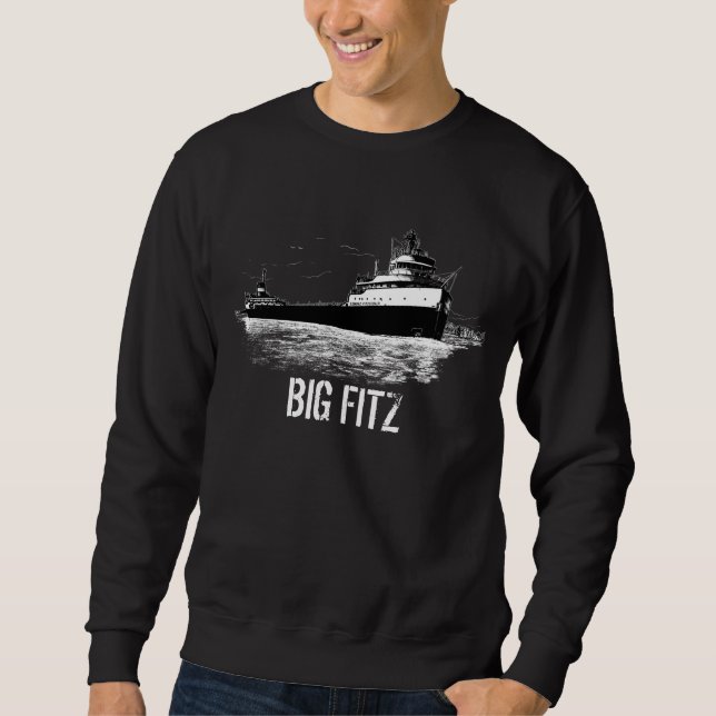 "BIG FITZ" ~ The famous Edmund Fitzgerald Sweatshirt (Front)