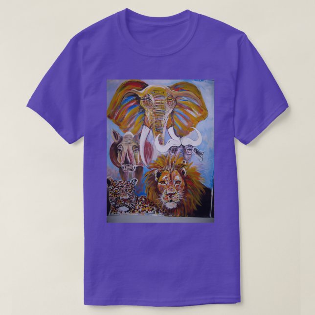 Big five africa T-Shirt (Design Front)