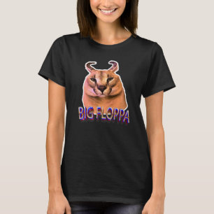 Big Floppa Meme Cat   T-Shirt