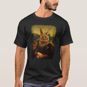 Big floppa meme Funny Cat distressed retro vintage T-Shirt