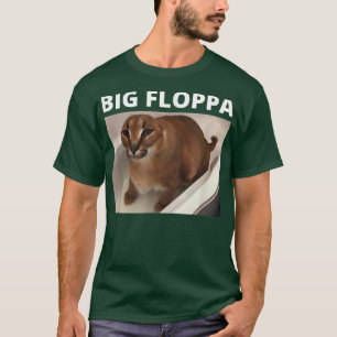 Big Floppa Meme My Beloved Caracal Cat Big Ears T-Shirt