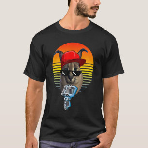 Big Floppa Meme singing T-Shirt