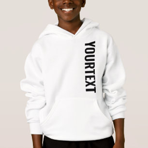 Big Font Text Template Kids Boys Both Sided Print