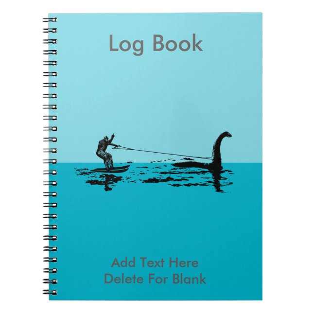 Big Foot and Nessie Notebook (Front)