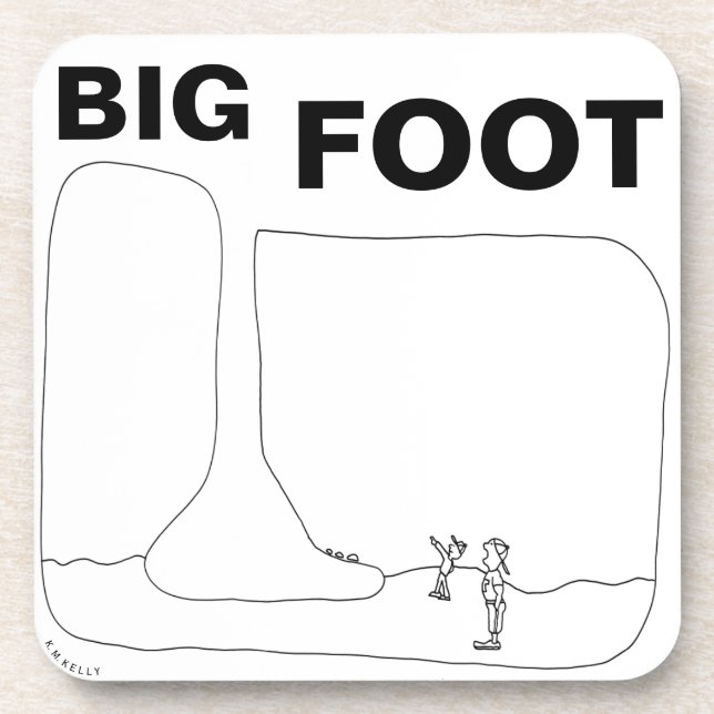 BIG FOOT -  COASTER (Front)