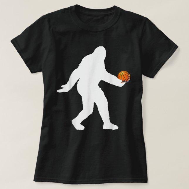 Big Foot March Basketball Madness Tournament T-Shi T-Shirt (Design Front)