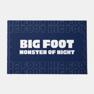 BIG FOOT MONSTAR OF NIGHT DOORMAT