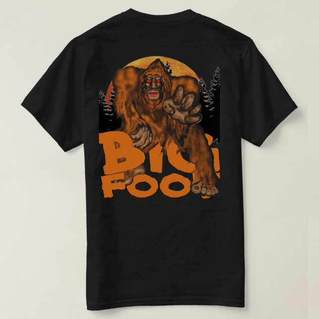 BIG FOOT T-Shirt (Design Back)