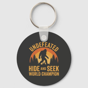 Big Foot Undefeated Hide And Seek World Champion Key Ring
