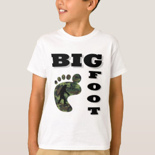 Big foot with foot logo T-Shirt