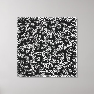 Big Friggin Tribal Canvas Print