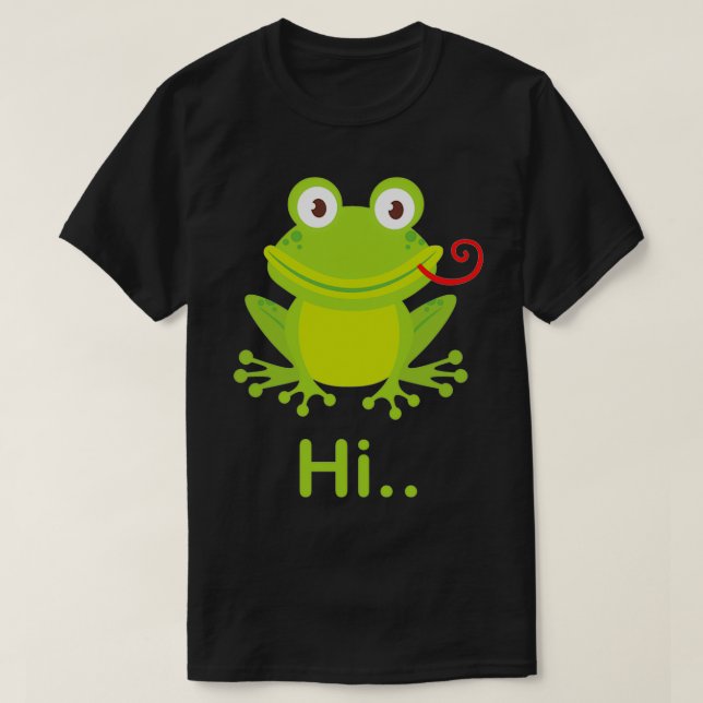 Big frog custom Horned Frog 3 T-Shirt (Design Front)