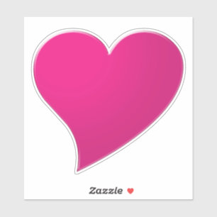 Big fuchsia hot pink Heart, Love