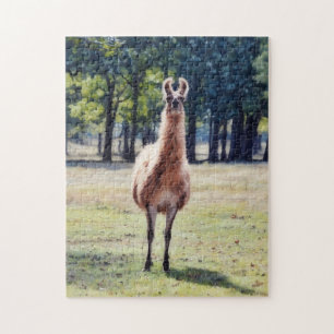 Big Fuzzy Llama Animal Puzzle