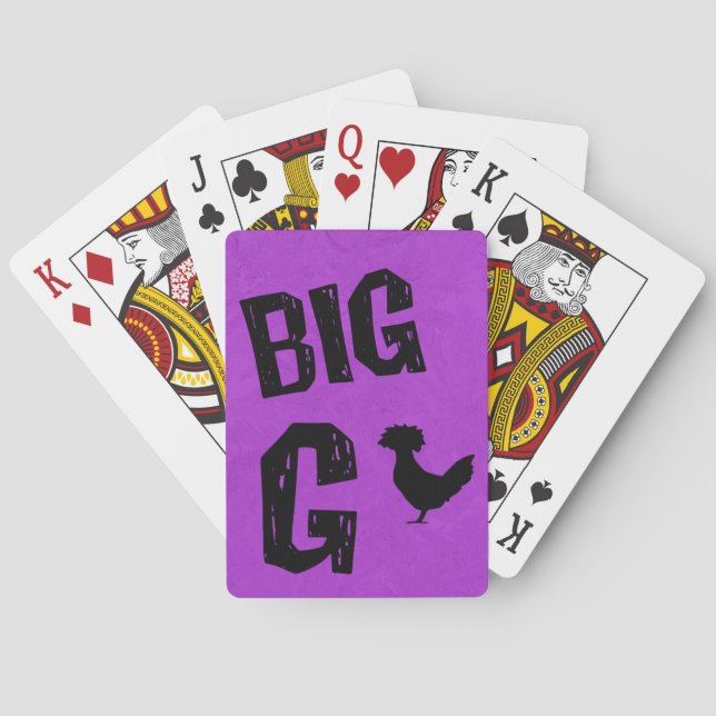 Big G Catty Cards  (Back)