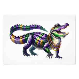 BIG GATOR  PHOTO PRINT