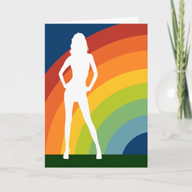 big gay rainbow coming out announcement (Front)