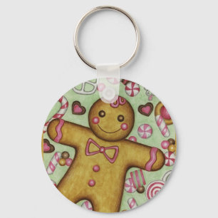 Big Gingerbread Keychain